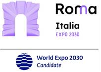 Logo for the Italian Expo 2030